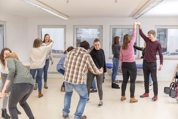 Gruppenarbeit in der Ergotherapieausbildung